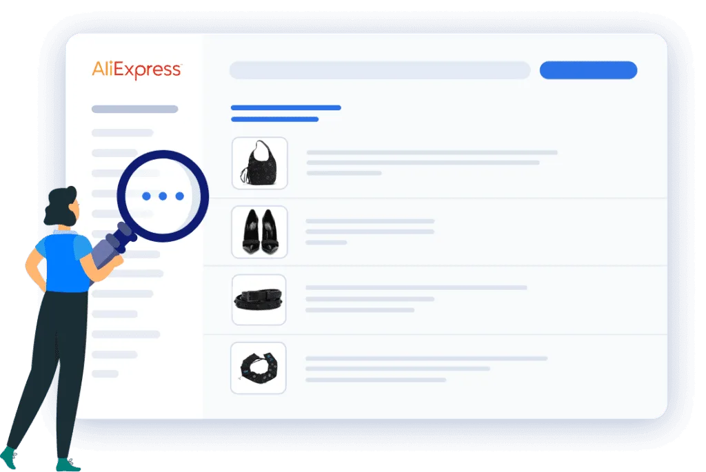 Aliexpress product listing service