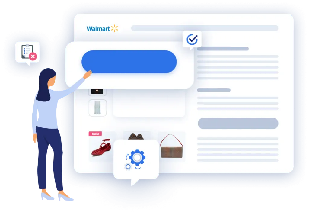 Walmart store management services