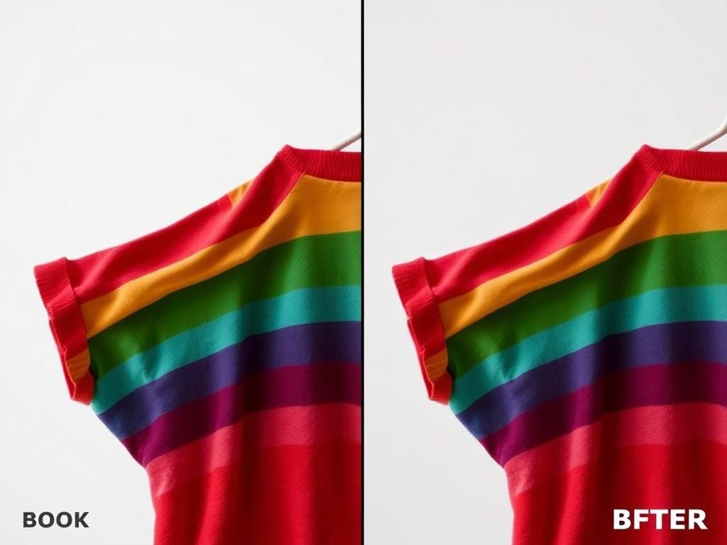 Color correction service for ecommerce product photos