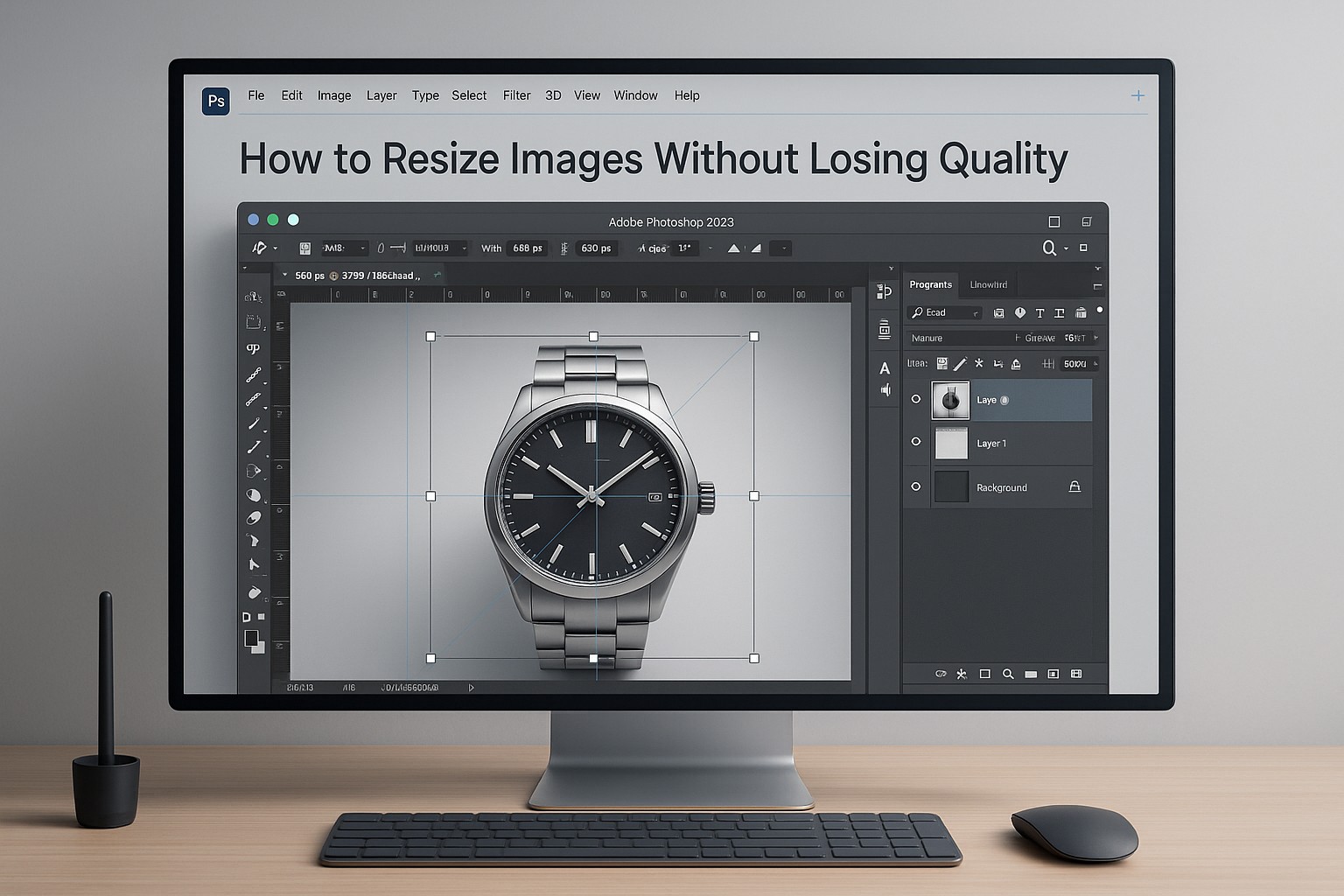 How to Resize Images Without Losing Quality in Photoshop