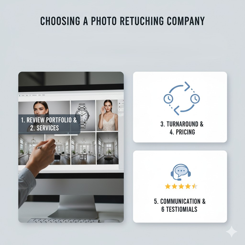 Choose photo retouching company
