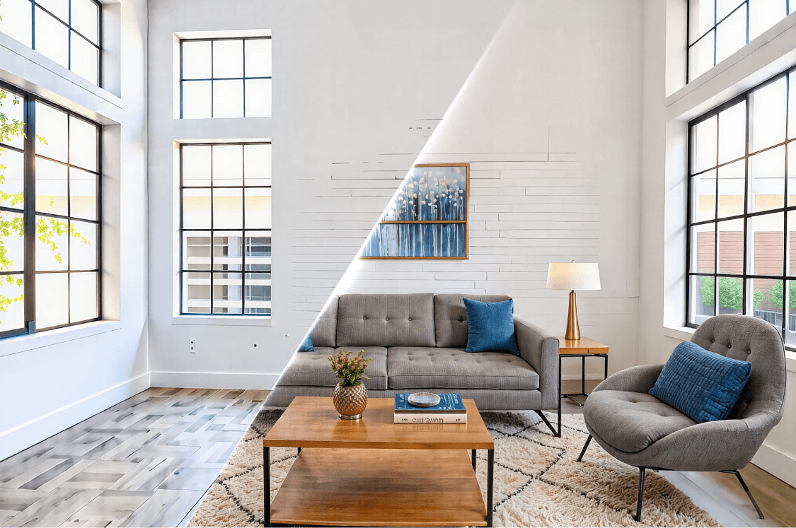 Difference Between Real Estate Editing and Virtual Staging