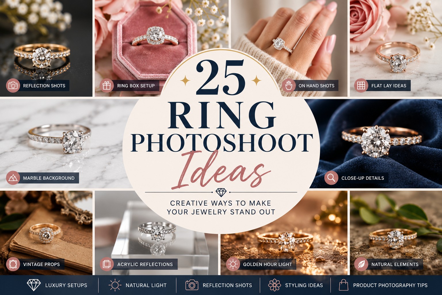 25 ring photoshoot ideas